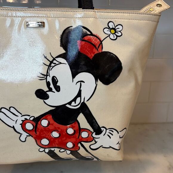 Kate Spade New York X Disney Minnie Mouse Francis Tote - Picture 3 of 16
